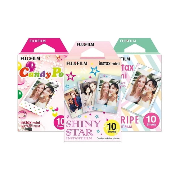 Juego de Películas Instantáneas Fujifilm Instax Instax Mini Especial Patrones
