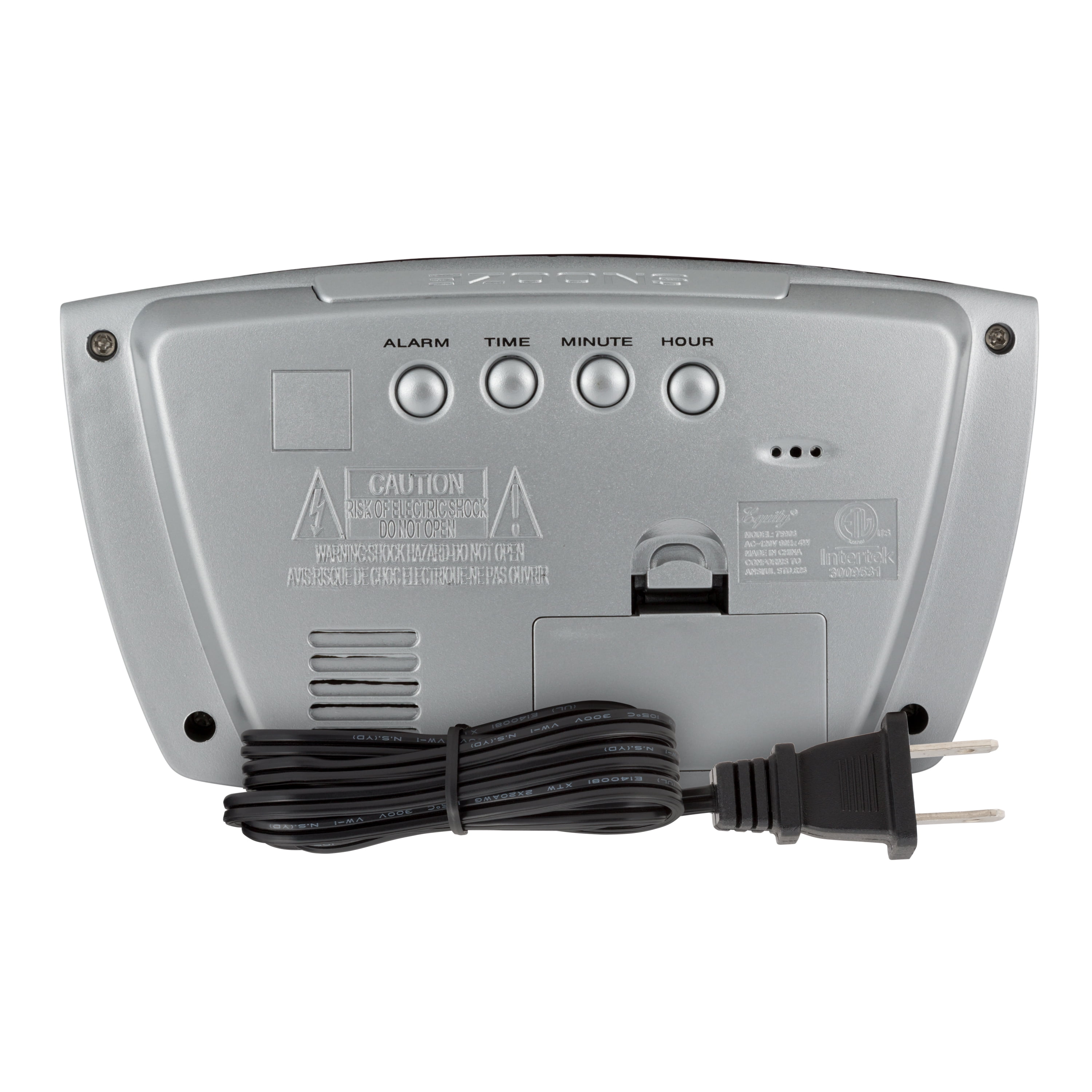 Equity 75906 1.8-Inch LED Alarm Clock with Hi/Lo Dimmer