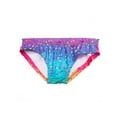 thumbnail image 3 of Wodstyle Kid's Girl Mermaid Tail 3Pcs Swimsuits Funny Bathing Suits Costume Bikini Sets, 3 of 5
