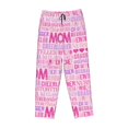 thumbnail image 4 of Daiia Best Mom ever Women's Sleep Pant with Pockets and Drawstring,Pajama Pants-Large, 4 of 9