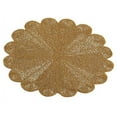 thumbnail image 2 of Fennco Styles Flower Design Handmade Beaded 15-inch Round Placemat - 1-Piece, 2 of 6
