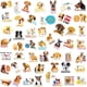 thumbnail image 2 of Dog Stickers Decals - Water Bottle, Laptop Phone, Case Scrapbook Journal Puppy Stickers Skins & Decals, Kids Teens Student Reward, DIY Decor Dog Theme, 2 of 4