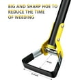 thumbnail image 6 of BsBsBest Scuffle Hoe Garden Tool, Stirrup Loop Hoe with 72 Inch Adjustable Long Hand, Great for Weeds in Backyard,Vegetable Garden, 6 of 7