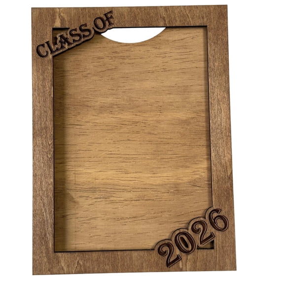 5x7 Wood Graduation 2026 Picture Frame Gift for Graduate Graduation Gift (6x8)