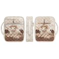 thumbnail image 2 of Xoenoiee Sheep Cross Rose Flower Pattern Bible Cover for Women Men, Quilted Bible Holder Bible Cover Carrier Carrying Organizer Bag with Zipper and Pockets for Standard Size Bible, 2 of 7