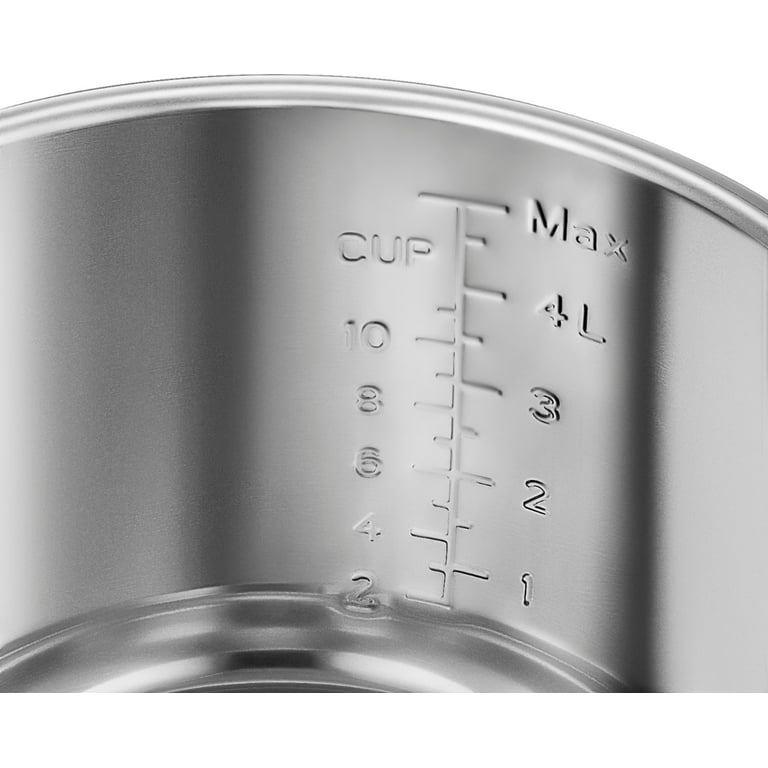 Insignia 6 Quart Stainless Steel Pressure Cooker Pot