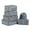 Gray, variant on lEPECQ Packing Cubes for Travel, 6Pcs Travel Cubes Set Foldable Suitcase Organizer Lightweight Luggage Storage Bag, Pink