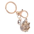thumbnail image 4 of EeaseCA 1PC Lovely Swan Key Chain Rhinestone Car Bag Hanging Decorations Gift Pendant, 4 of 8