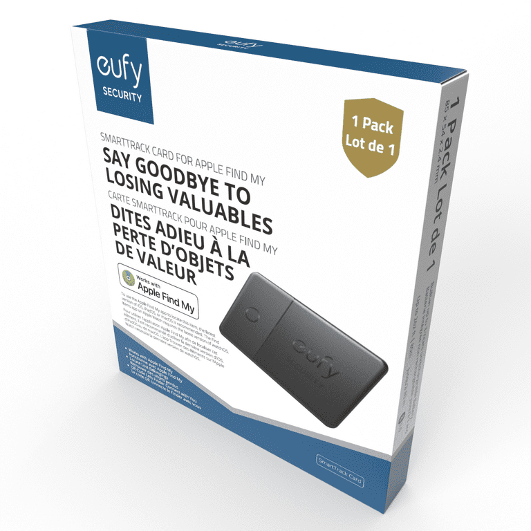 eufy Security by Anker SmartTrack Card, Bluetooth Phone Tracker, Find Items Anywhere eufy Security by Anker SmartTrack Card, Bluetooth Phone Tracker, Find Items Anywhere