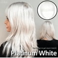 thumbnail image 3 of Gnmfd Clip‑in Seamless Bangs with Sideburns, Hand‑Woven Synthetic Hairpiece, Long Airy Fringe, 1 Pack, 3 of 6