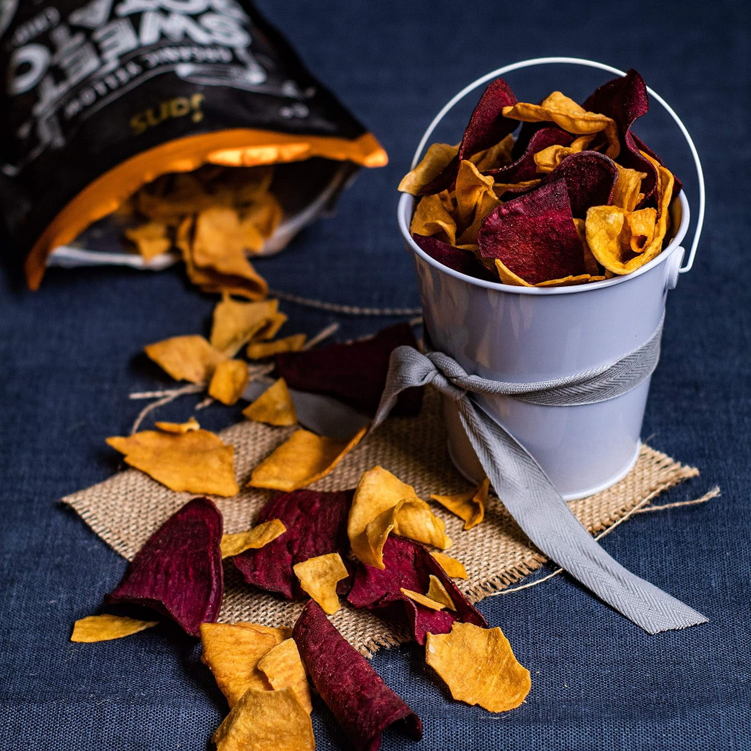Jans Organic Sweet Potato Chips (Yellow, 4.0 oz) pack of 3