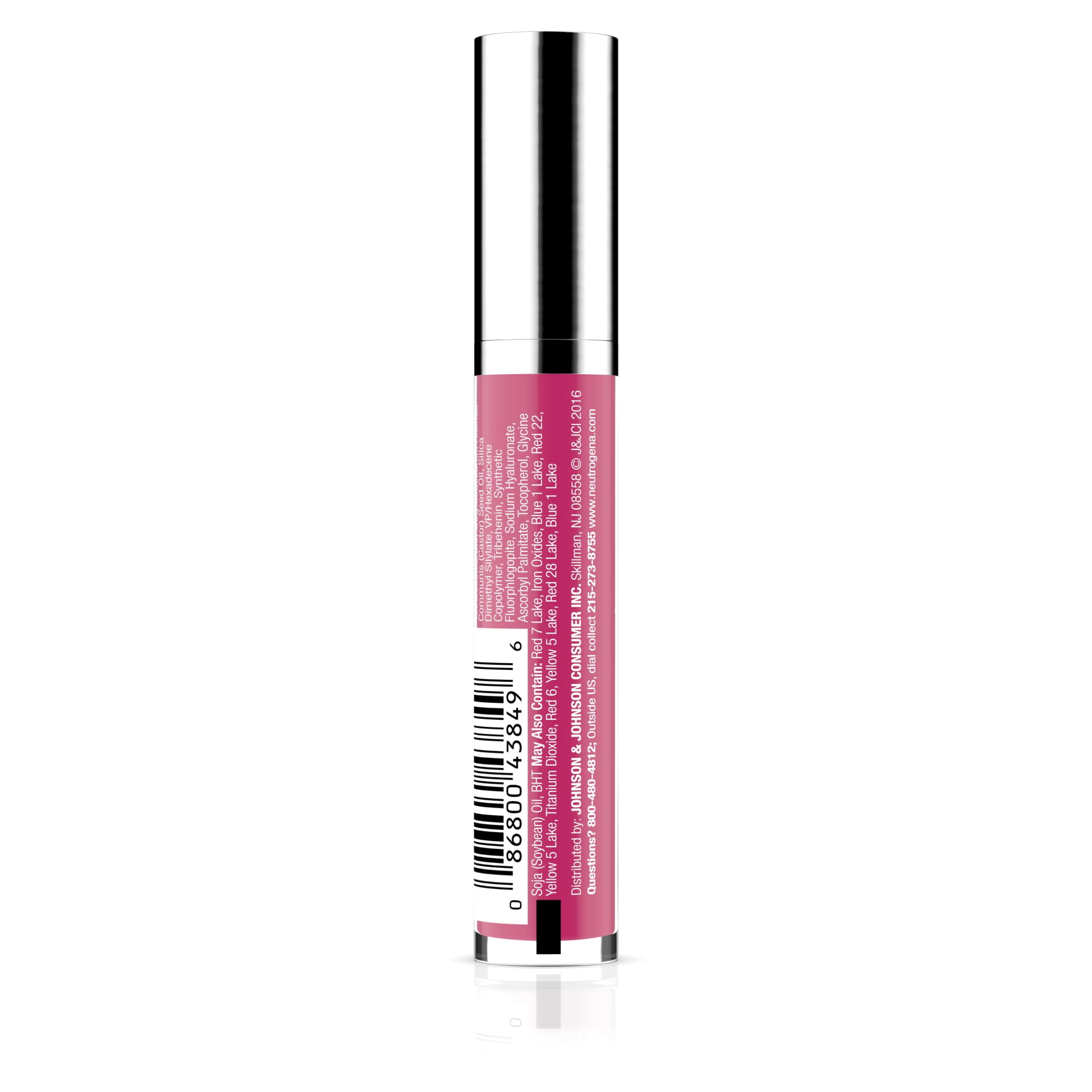 (2 pack) Neutrogena Hydro Boost Hydrating Lip Gloss, Vibrant Raspberry, 0.1 oz
