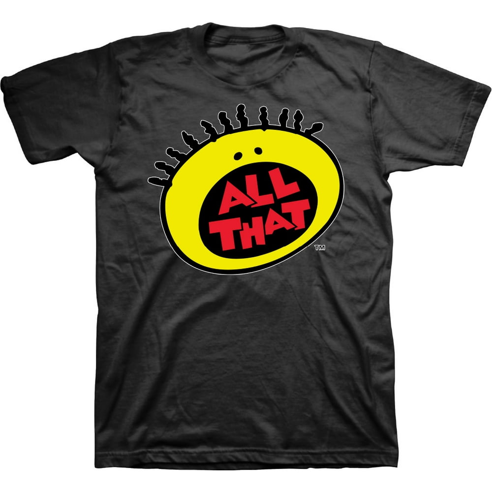 Nickelodeon - Mens Nickelodeon All That Shirt - Retro Nick All That tee - Classic Nick Graphic T