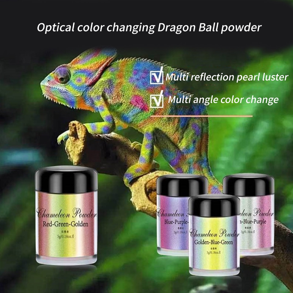 Aellinatey Multi Color Shifting Mica Powder Dye Saturated Chrome Pigment for Epoxy Resin
