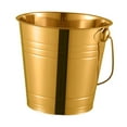 thumbnail image 4 of Cubo de hielo de acero inoxidable, Cubo de refrigeración para bebidas, multiusos, resistente, para ensalada, bañera de Metal para bebidas, accesorios 2500ML, 4 of 8