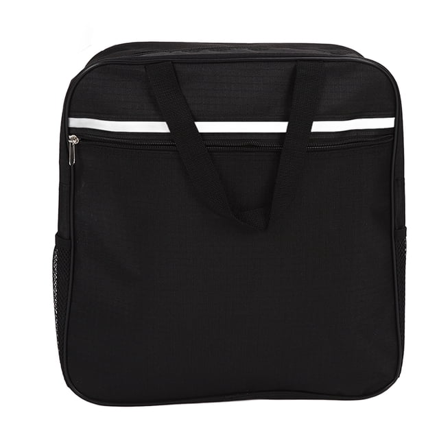 Mochila para silla de ruedas, bolsa de tela Oxford, gran capacidad, con banda reflectante para billetera y teléfono.
