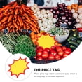 thumbnail image 2 of 60Pcs Supermarket Price Labels Promote Sales Signs Blank Explosion Shape Paper, 2 of 9