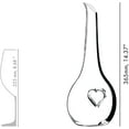 thumbnail image 4 of Riedel Wine Decanter, Black Tie Bliss, One Size, Clear, 4 of 4