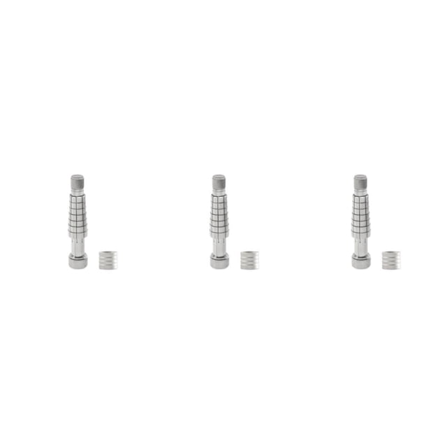 Riwesomey Herramienta para alianzas y joyería, y cambie el tamaño de los anillos sin esfuerzo con un accesorio resistente y duradero, plateado Type1 NO1
