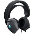 thumbnail image 2 of Audifonos Gamer de Diadema ALIENWARE Microfono retractil Dolby Atmos 40KHz RGB USB + Adaptador 3,5 mm Negro AW520H, 2 of 6