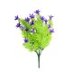thumbnail image 2 of Lirios artificiales de imitación, ramo de flores artificiales, decoración navideña para exteriores, hogar y jardín., 2 of 5