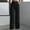 Black plus size wide leg pants a1, variant on Women Plus Size Wide Leg High Waisted Pants with Pockets Solid Elegant Office Long Trousers Business Casual Dressy Flowy Work Trousers, White 3XL