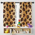 thumbnail image 5 of Blackout Kids Curtains,Gold and Brown Of Leopard Print Childrens Insulated Curtains Set Of 2,Bedroom Essentials,Toddler Room Decor 42"x54", 5 of 5