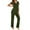 Army Green, variant on Women's Maternity Nursing Pajamas Short Sleeve Nursing Pjs Sleepwear Set