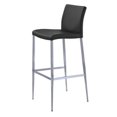 thumbnail image 2 of Modern Black Stool With Metal Frame, Counter 26"H. Stool Ideal for Kitchen Island Counter., 2 of 2