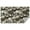 Black White Gold, variant on White Gold Leaf Hexagon Marble Pattern Rectangle Tablecloth 60"x84",Waterproof Polyester Rectangle Table Cloth, Wipeable Spillproof Polyester Tablecloth for Dining, Camping, Indoor and Outdoor