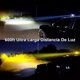 thumbnail image 2 of 2pzs Faros De Lupa Doble Color Luz Para Auto Moto Babefas®, 2 of 8