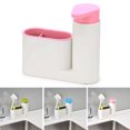 thumbnail image 2 of Coofit Soap Dispenser Creative 2 in 1 Soap Pump Dispenser Sponge Holder for Kitchen, 2 of 8