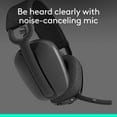 thumbnail image 4 of Logitech Zone Vibe 100 Wireless Closed-Back Over-Ear Headset, Graphite, 4 of 10
