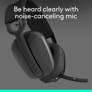 Logitech Zone Vibe 100 Wireless Noise Canceling Over-Ear Headset Graphite 981-001256