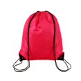 thumbnail image 2 of PENGXIANG Folding Multifunctional Double-shoulder Braided Drawstring Backpack Bag for Sports Rose Red, 2 of 13