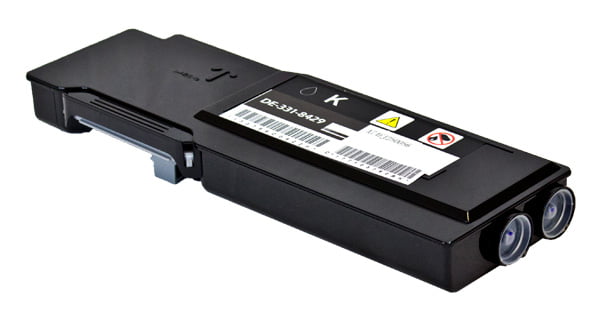 2 PK Black Toner Cartridge for Dell C3760DN C3765DNF C3760N C3760 331-8429 