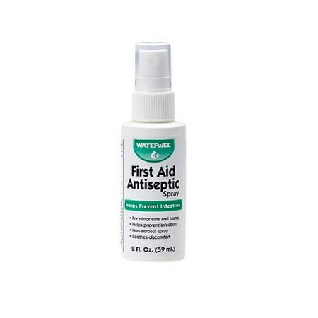 Water-Jel First Aid Antiseptic Spray Non-aerosol 2 oz Bottle 3 Pcs