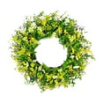 thumbnail image 2 of simhoa Flower Wreath Decorative Elegant Simple Hanging for Wedding Home Celebration 40CM, 2 of 8