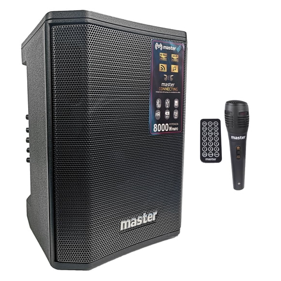 Bafle Amplificada Bocina Profesional 8 Potencia 8000w M1