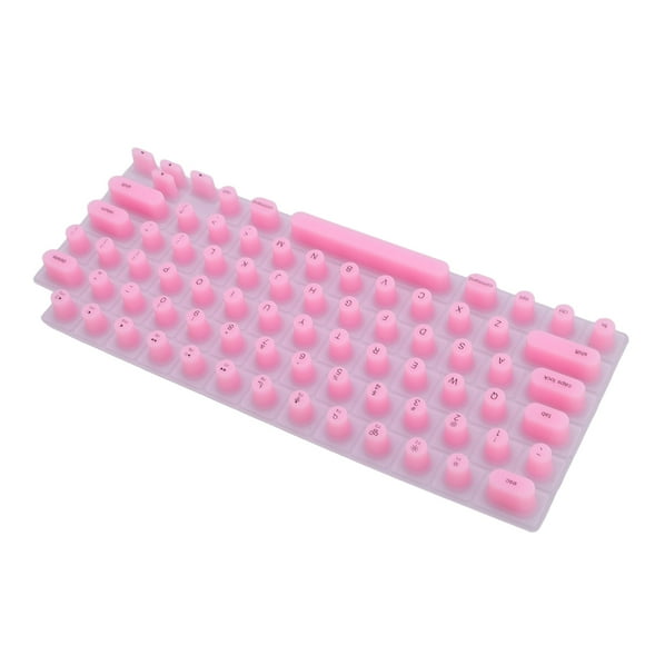 Soft Silicone Keyboard Cover Compatible with Air 13 2022 to 2024, Air 15 2023 to 2024, Pro 14 2021 to 2024, Pro 16 2021 to 2024