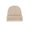 Beige, variant on Men Women Solid Color Warm Woolen Knitted Cap Fluorescent Cuffed Beanie Hat