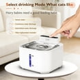 thumbnail image 3 of 4 L Wireless Cat Water Fountain Set with 3 Filters, Stainless Steel 5200mAh Rechargeable Pet Cats Dogs Water Fountain, 3 of 6