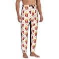 thumbnail image 4 of Kdxio Popcorn Pattern Joggers,Sweatpants for Men with Pockets-Small, 4 of 5