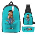thumbnail image 1 of Set de mochilas BoJacks Horsemans Anime School, 3 unidades/lote, 1 of 1