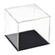 thumbnail image 1 of Caja de exhibición de acrílico Uxcell, protección contra el polvo, cubo de exhibición para coleccionables 7.9x7.9x7.9 pulgadas, 1 of 6