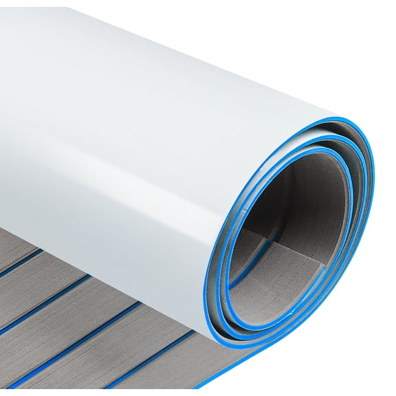 AbahubFit EVA Foam Boat Flooring 96"x45.6"/36"/28.8", 48"x16.8", Self Adhesive Non-Slip Marine Deck Mat for Motorboat Kayak Surfboard SUP