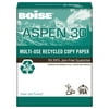 BOISE ASPEN 30% Recycled Multi-Use Copy Paper, 8.5" x 14" Legal, 92 Bright White, 20 lb., 10 Ream Carton (5,000 Sheets)