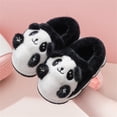 thumbnail image 6 of MUXiin Toddler Slippers Size 6 Kids Cartoon Panda Slippers Memory Foam Comfy Warm Shoes for Toddlers Soft Non- Indoor Outdoor Baby Footwear, 6 of 6