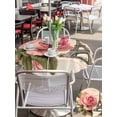 thumbnail image 6 of Outdoor Tablecloth with Umbrella Hole Zipper Pink Spring Floral Round Tablecloth 54" Waterproof Outside Table Cloth Vintage Rose Flower Retro Patio Table Cover Tablecloths for Picnic Party, 6 of 8