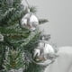 thumbnail image 4 of Juego de adornos de bolas navideñas para árbol de Navidad, decoraciones inastillables para vacaciones, fiestas, - Plata., 4 of 5